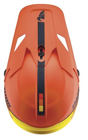 *Helmet Visor Kit S21Y Thor Mx Sector Racer Youth Orange Navy