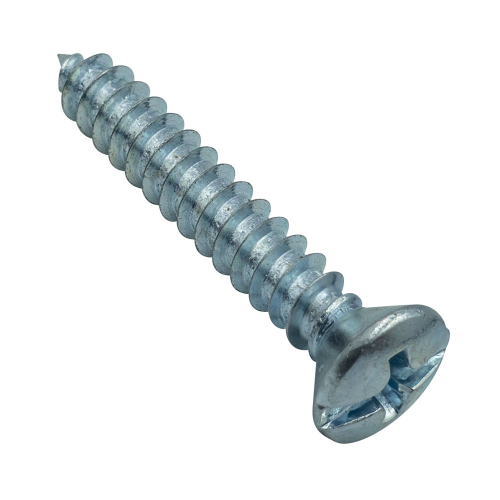 Champion 6G x 3/4in S/Tapping Screw Raised Head Slot - 100pk