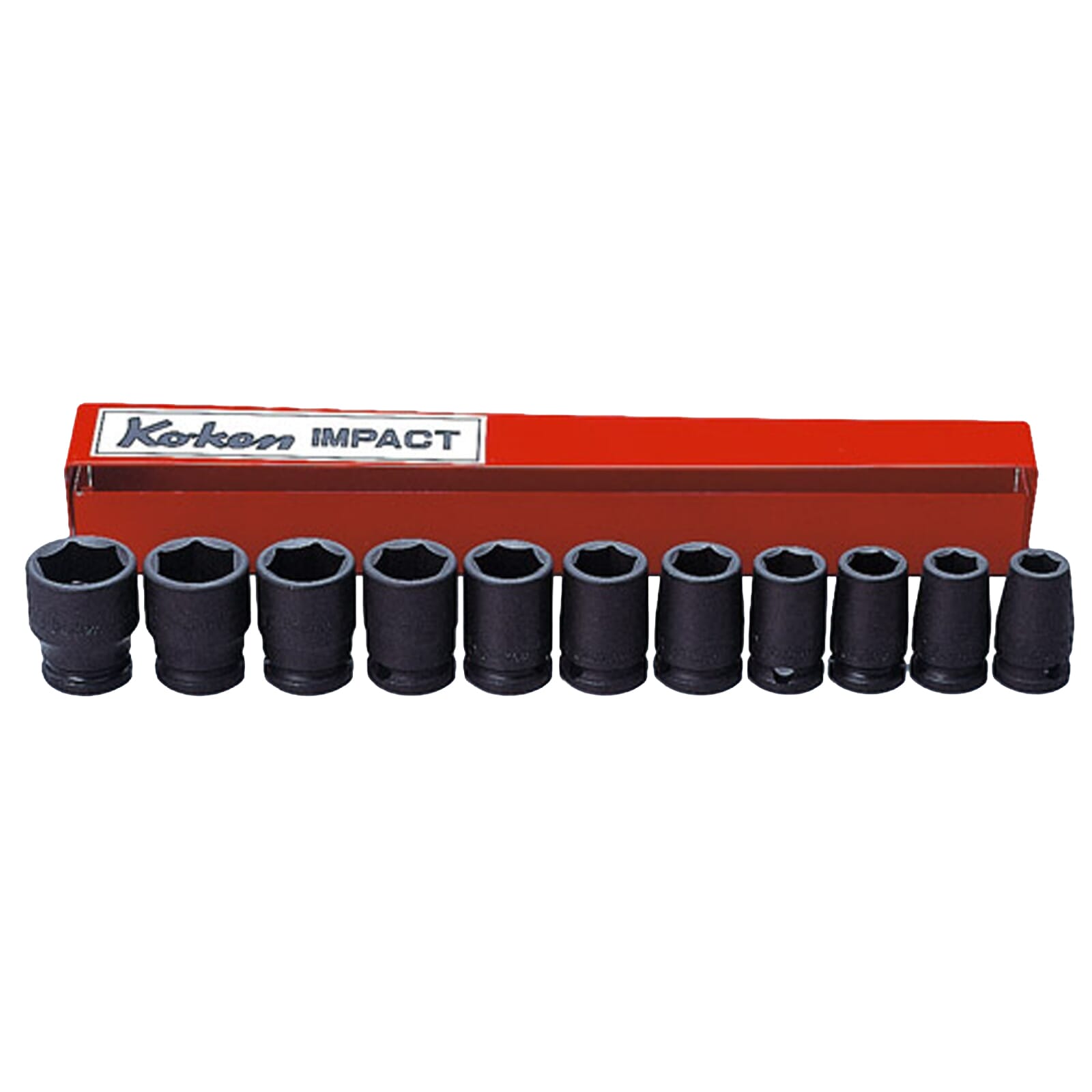 Koken 13241M Impact Socket Set 11pc 3/8"Dr 9-19mm