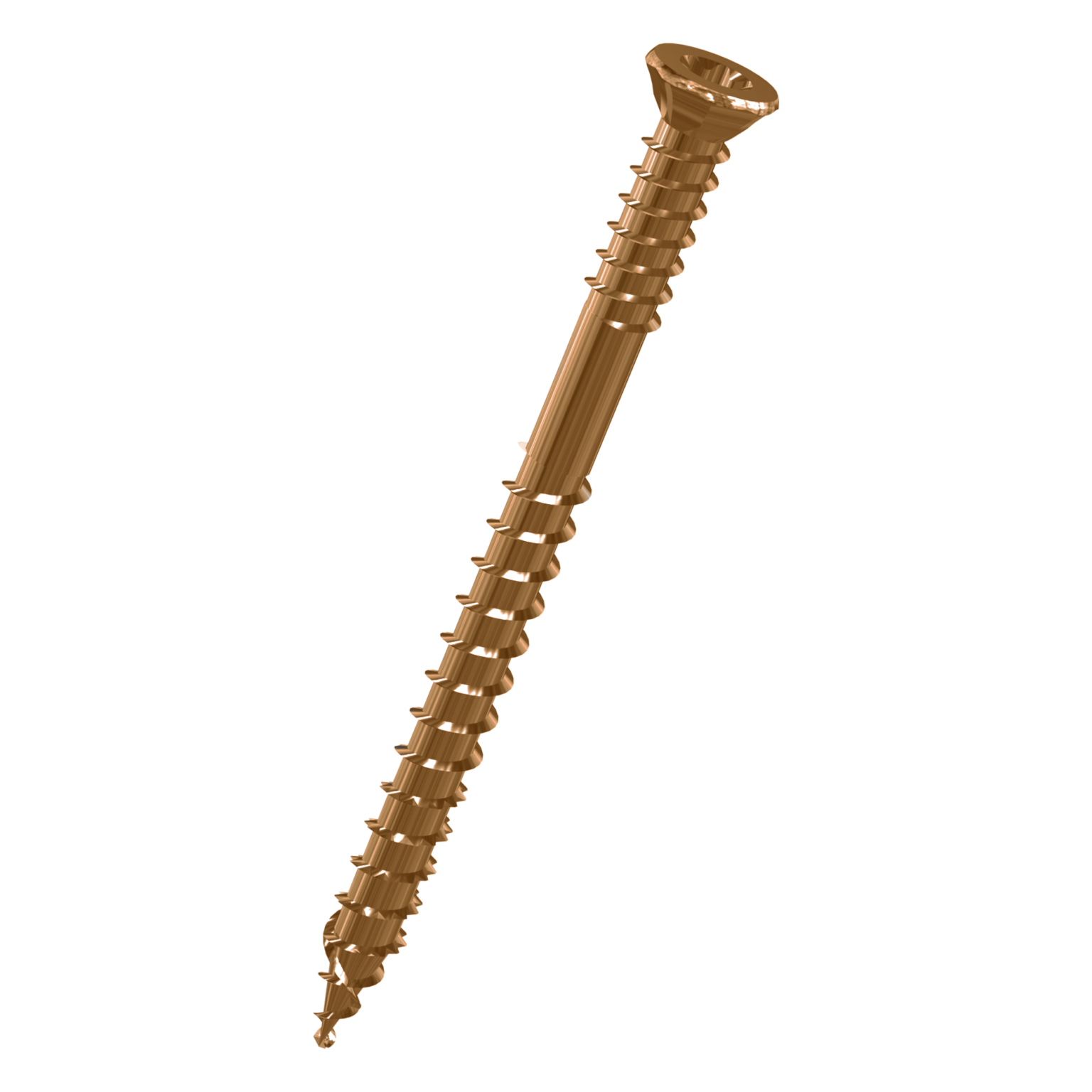 Ecko Bronze T-Rex17 Trim Head Decking Screws 10G X 65Mm Stainless Steel 316 (250 Box)