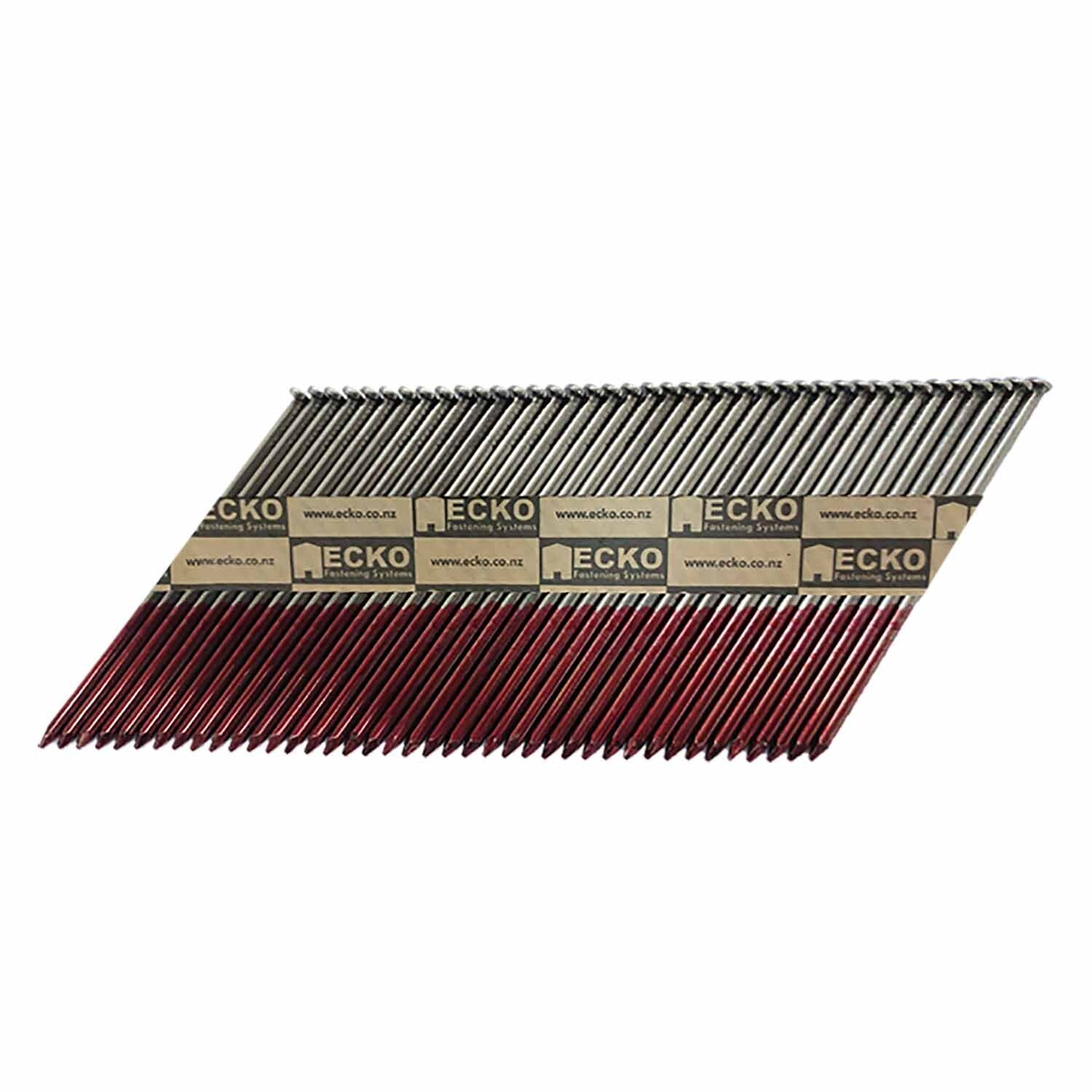 Ecko 90 x 3.15mm Bright D Head Collated Framing Nails Gas Pack (3000 Box) (2 BOXES)