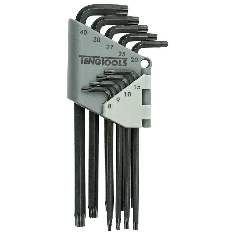 Teng 9Pc Long Arm Tx Key Set - Tx8-Tx40