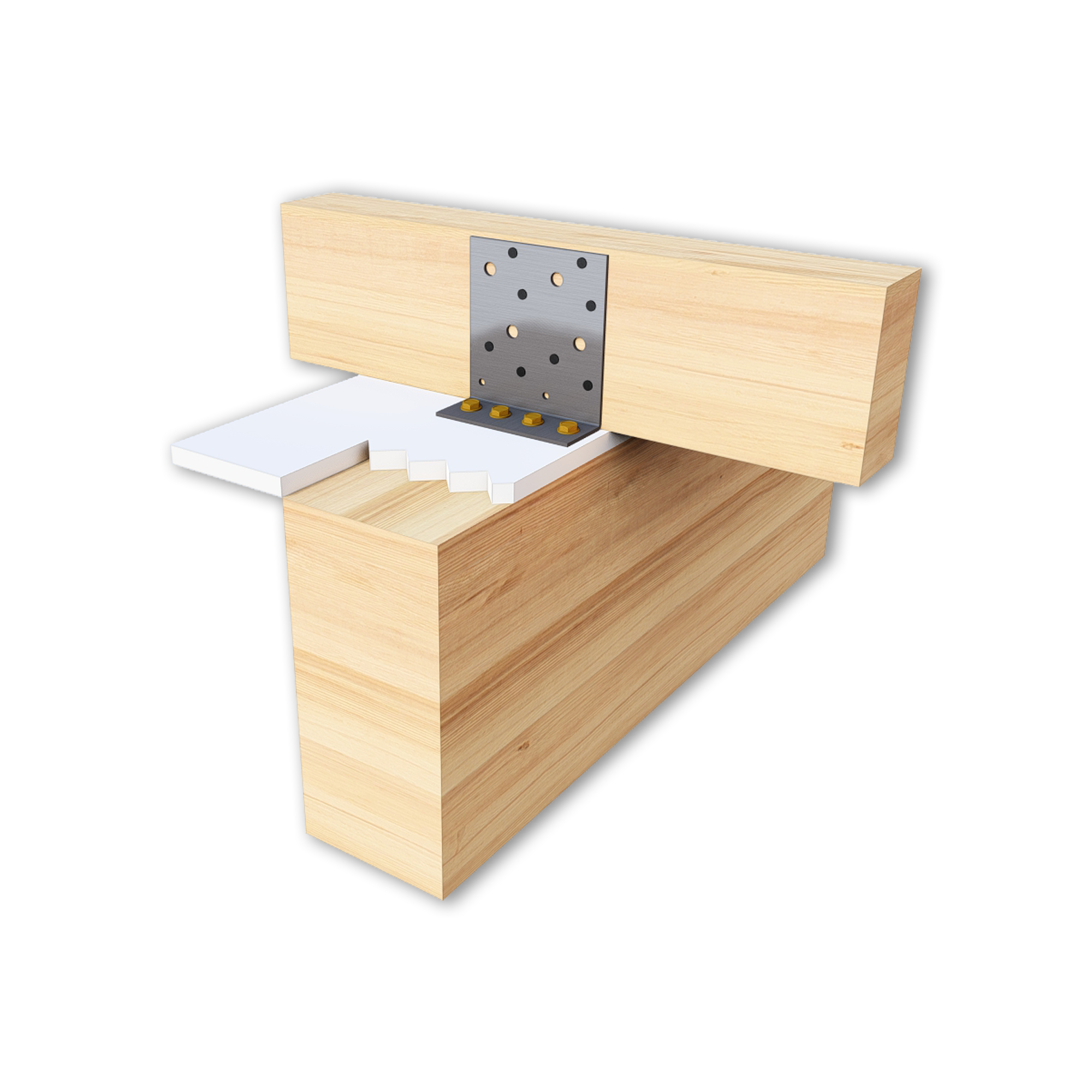 Ecko Concealed Purlin Cleats 40mm Z275 Stainless (50 Pack)