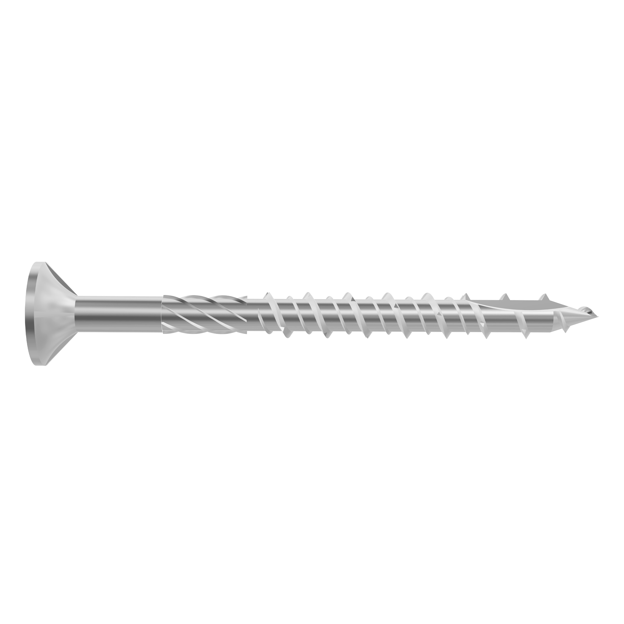 Ecko T-REX17® 12g x 65mm Wide-Board Decking Screw Bugle Head – 304 S/Steel (250 Box)