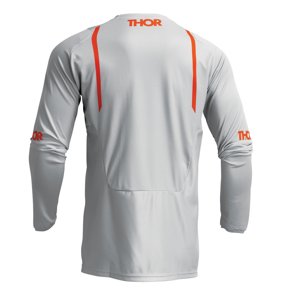 Jersey S23 Thor Mx Pulse Mono Gray/Orange 2Xl