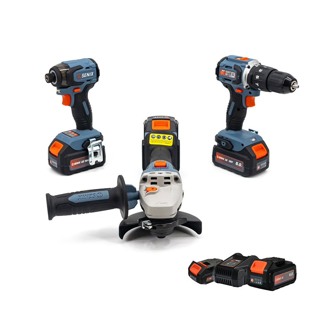 Senix 18V 3 Piece Combo Kit