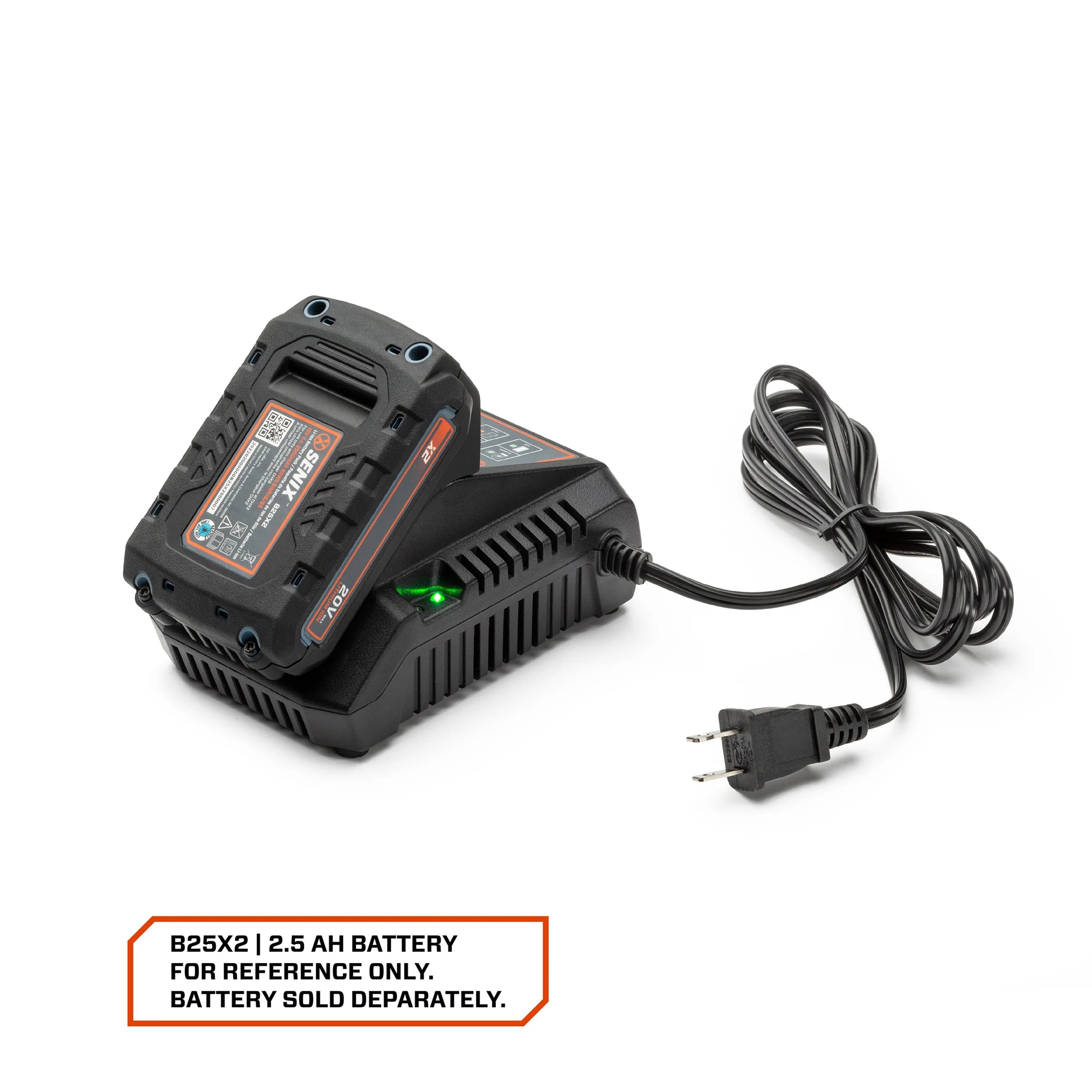 Senix 20 Volt Max* Lithium-ion Battery Charger