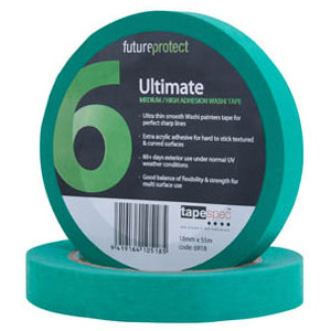 Nz Tape Ultimate Exterior Masking Tape 18Mmx55M (Green) 6R18