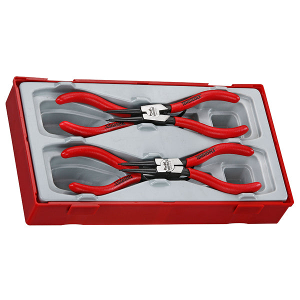 Teng 4Pc Mb 5In Snap-Ring (Circlip) Plier Set - Tc-Tray
