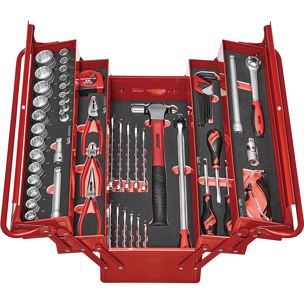 Teng 56Pc General Metic Eva Tool Kit W/ Tc540 Cantilever Box