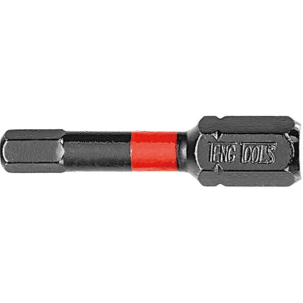 Teng 5Pc 1/4In Hex 5Mm Impact Screwdriver Bit 30Mm