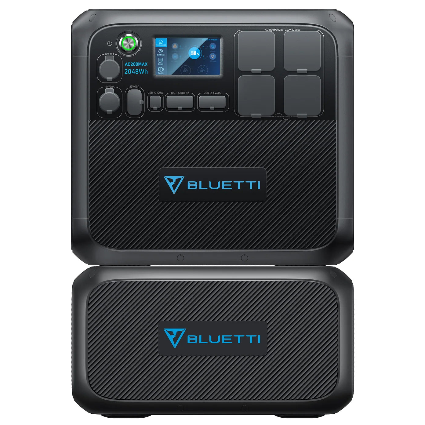 Bluetti Ac200Max + B230 Expandable Portable Power Station | 3000W (6000W Surge) 4096Wh