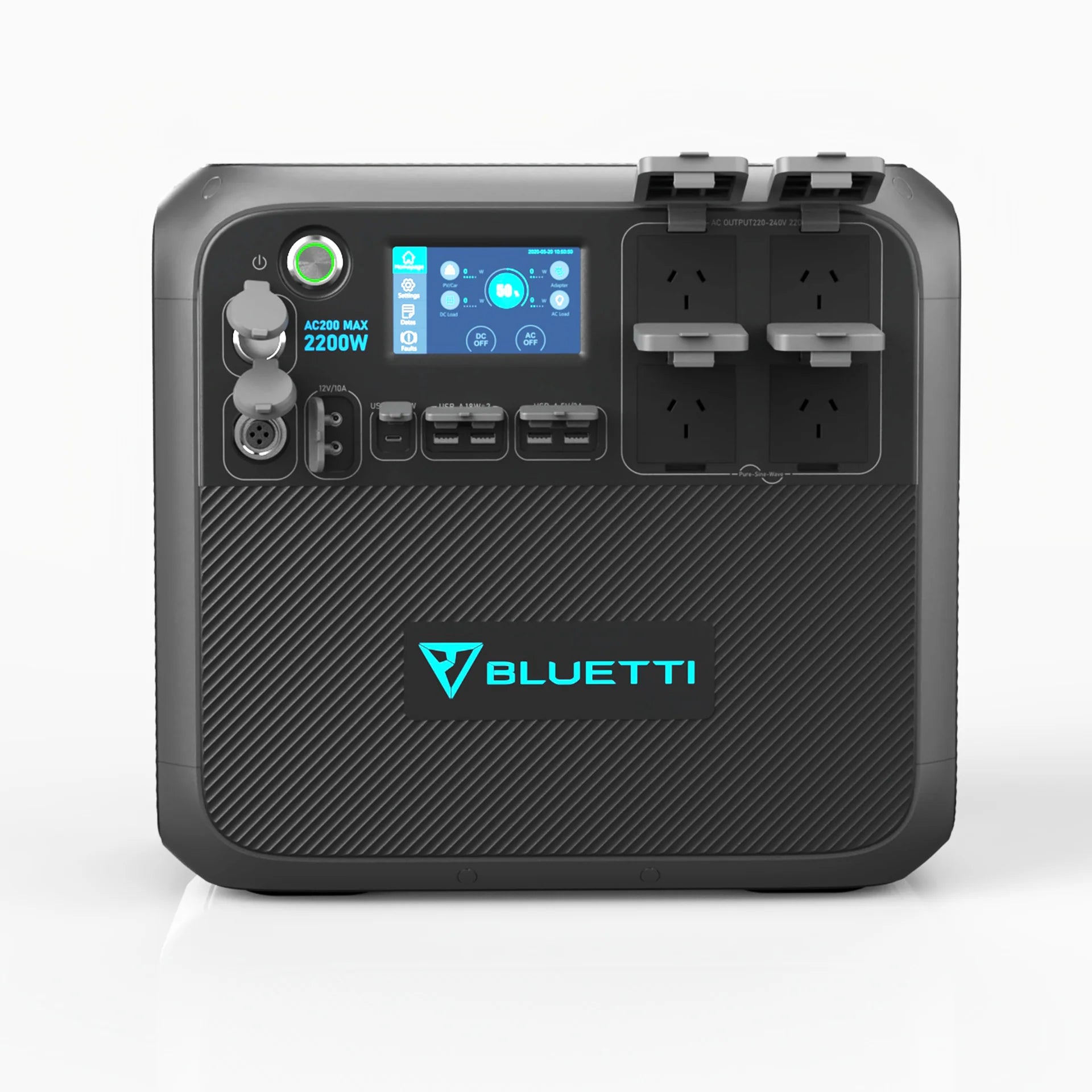 Bluetti Ac200Max + B230 Expandable Portable Power Station | 3000W (6000W Surge) 4096Wh