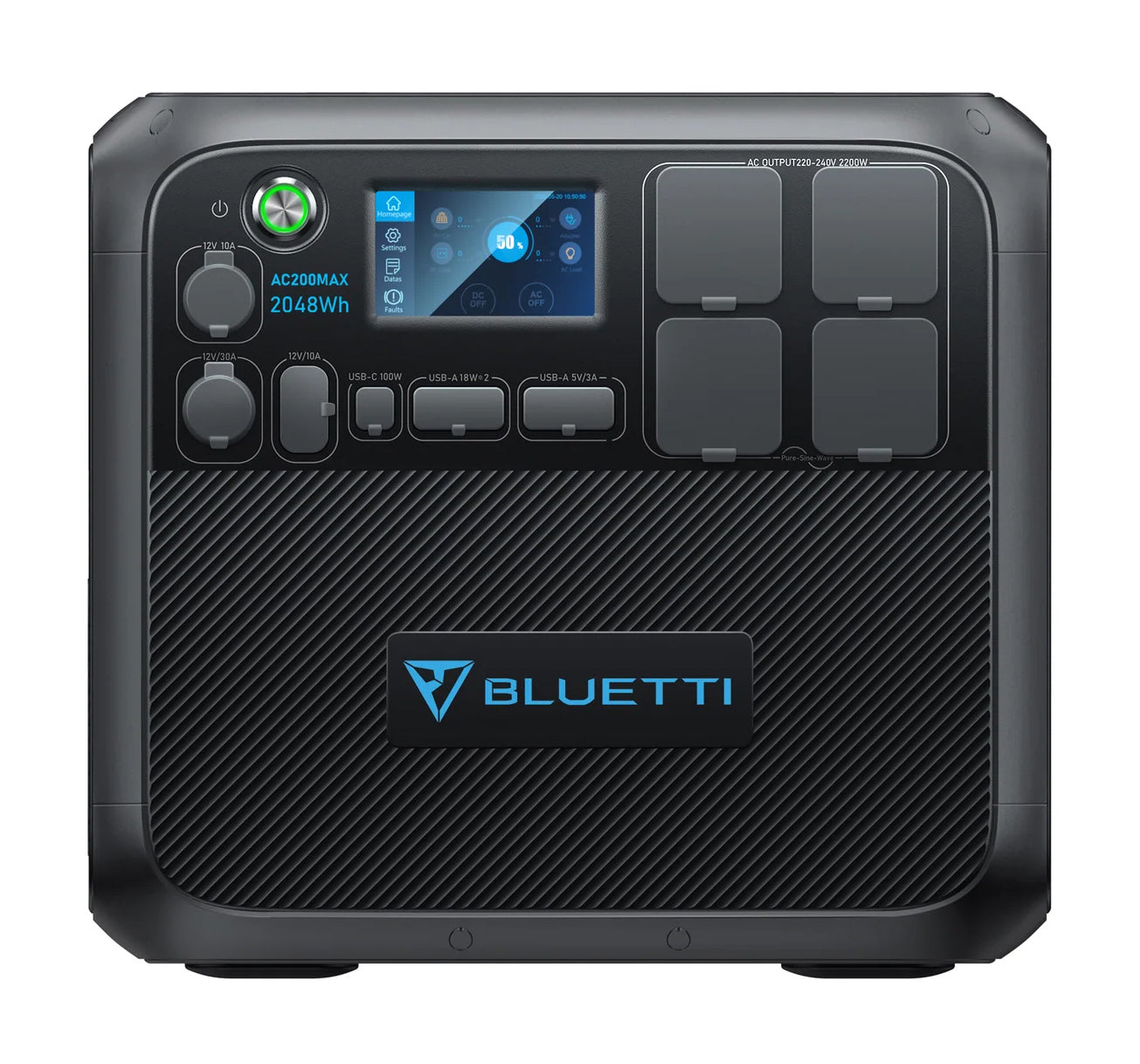 Bluetti Ac200Max Expandable Power Station | 2,200W (4800W Surge) 2,048Wh