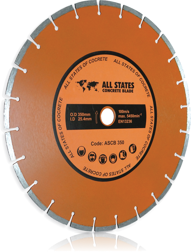 Tusk All States Of Concrete Blades 350 X 2.8/2.0 X 7.5 X 25.4Ph