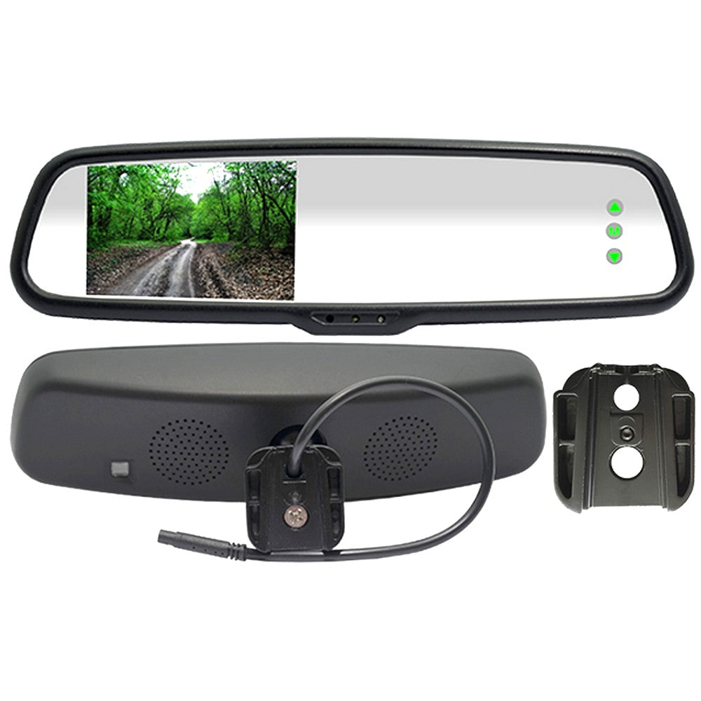 Avs 4.3" Avs Premium Rearview Mirror Rca Lcd Monitor/Rmb19