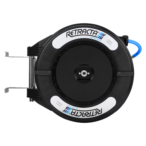 Macnaught Retracta Hose Reel (Black) - Air/Water 3/8" 25M Hose - AW325K-01
