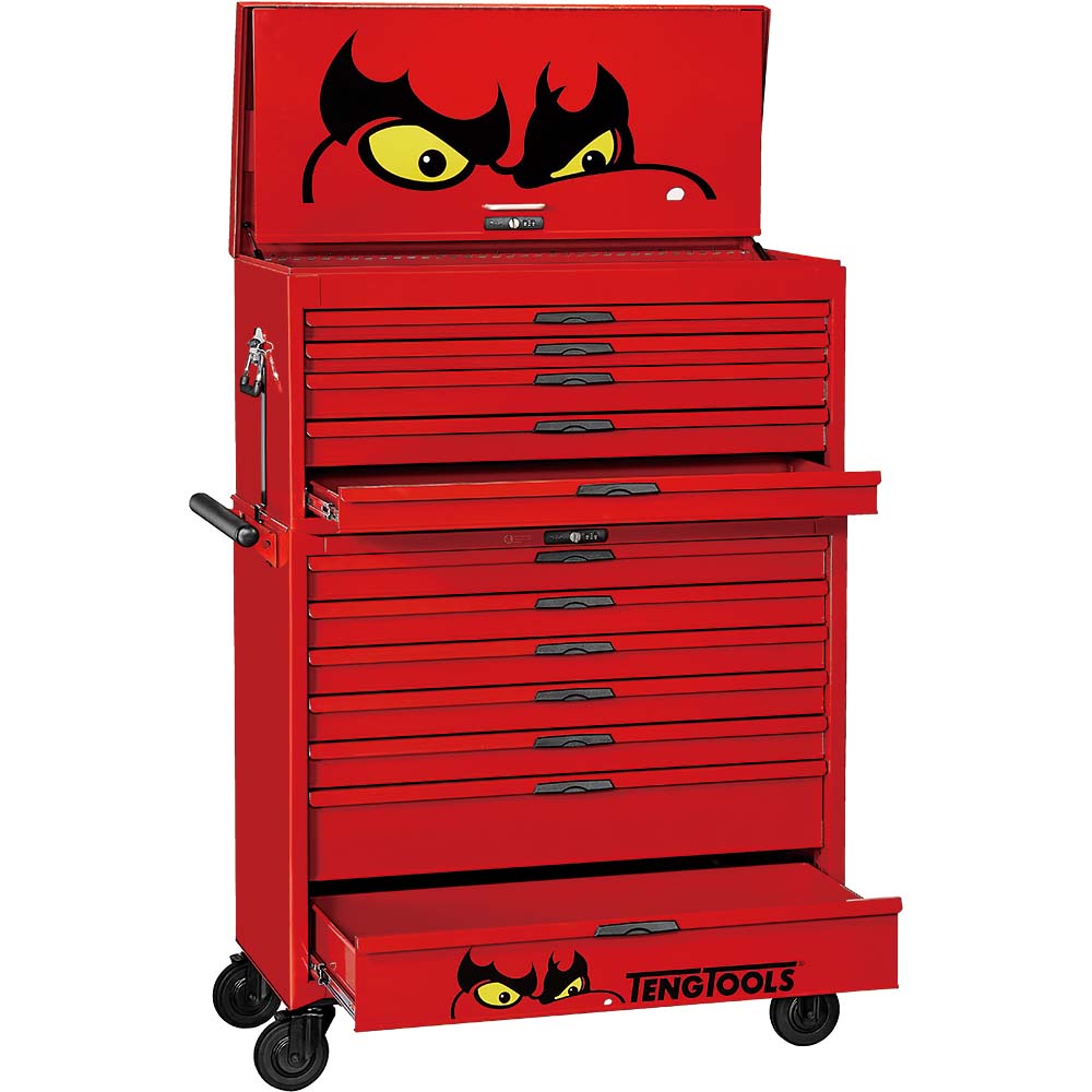 Teng 1034Pc Mm/Af Tower Tool Kit 37In