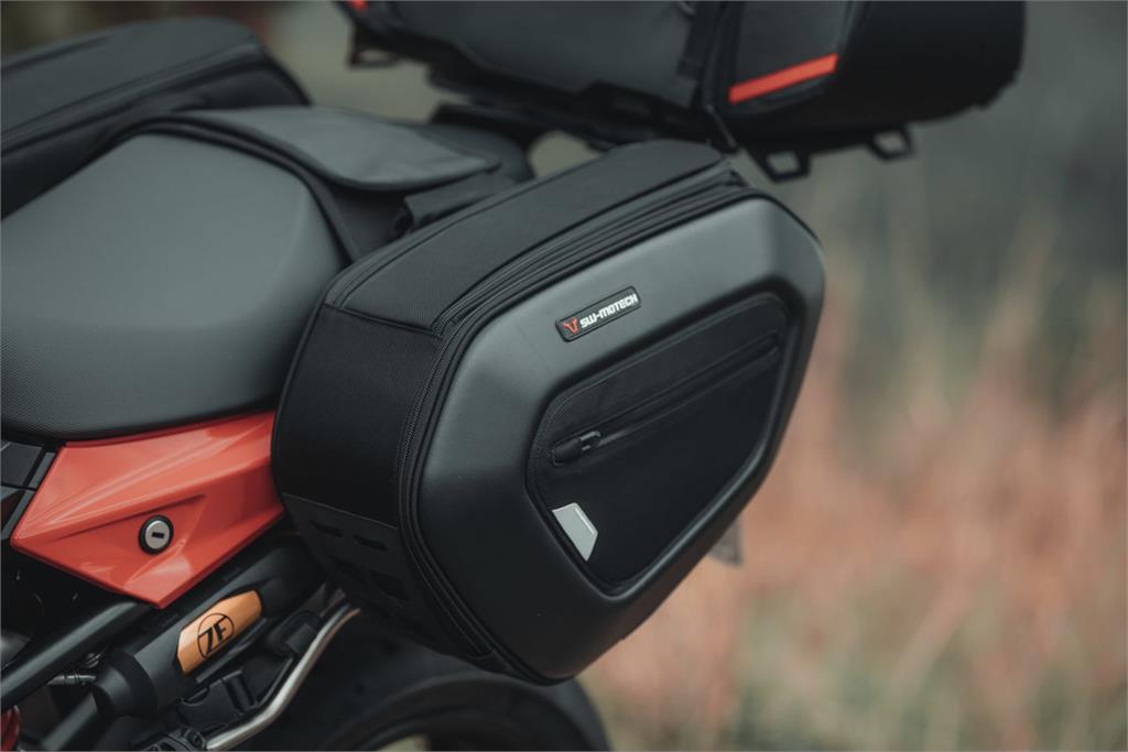 Pro Blaze Saddlebags Sw Motech Pro1680D Ballistic Nylon Black In Pairs
