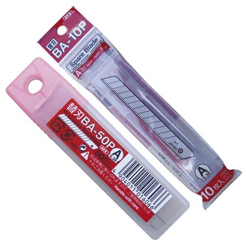 Nt Cutter 9Mm Snap Off Blades Pack Of 10 (Ba1P)