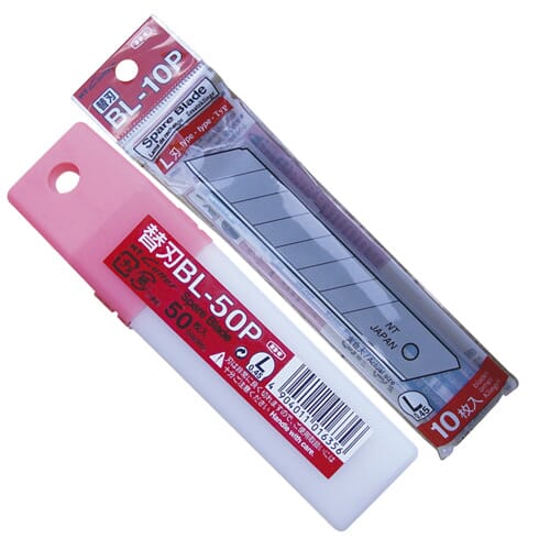 Nt Cutter 18Mm Snap Off Blades Pack Of 50 (Bl-50P)
