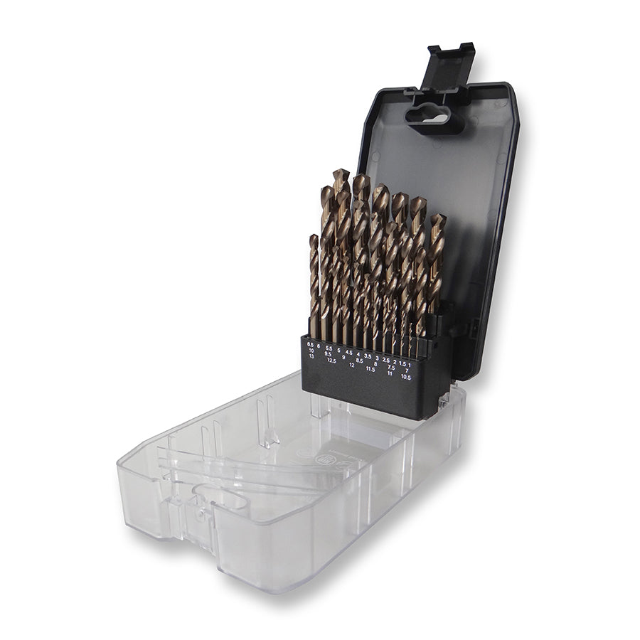 Tusk Cobalt Drill Bits Set M42 8% 25Pcs