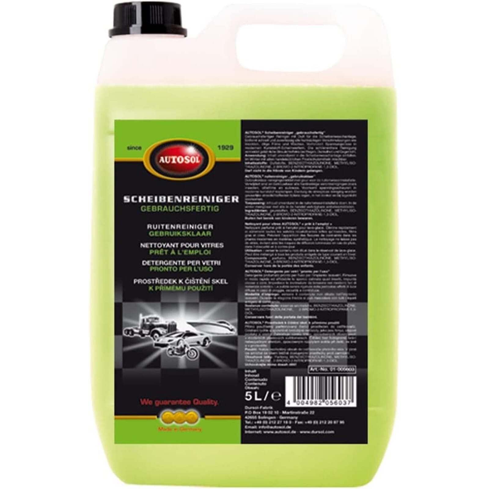 Autosol Windscreen Wash 5L