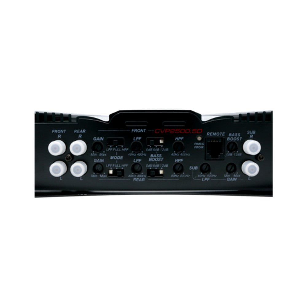 Cerwin Vega Amplifier Cvp Series 5 Ch 65W Rms X 4 + 185W Rms @ 4Ohm / 85W Rms X 4 + 300W Rms @ 2Ohm