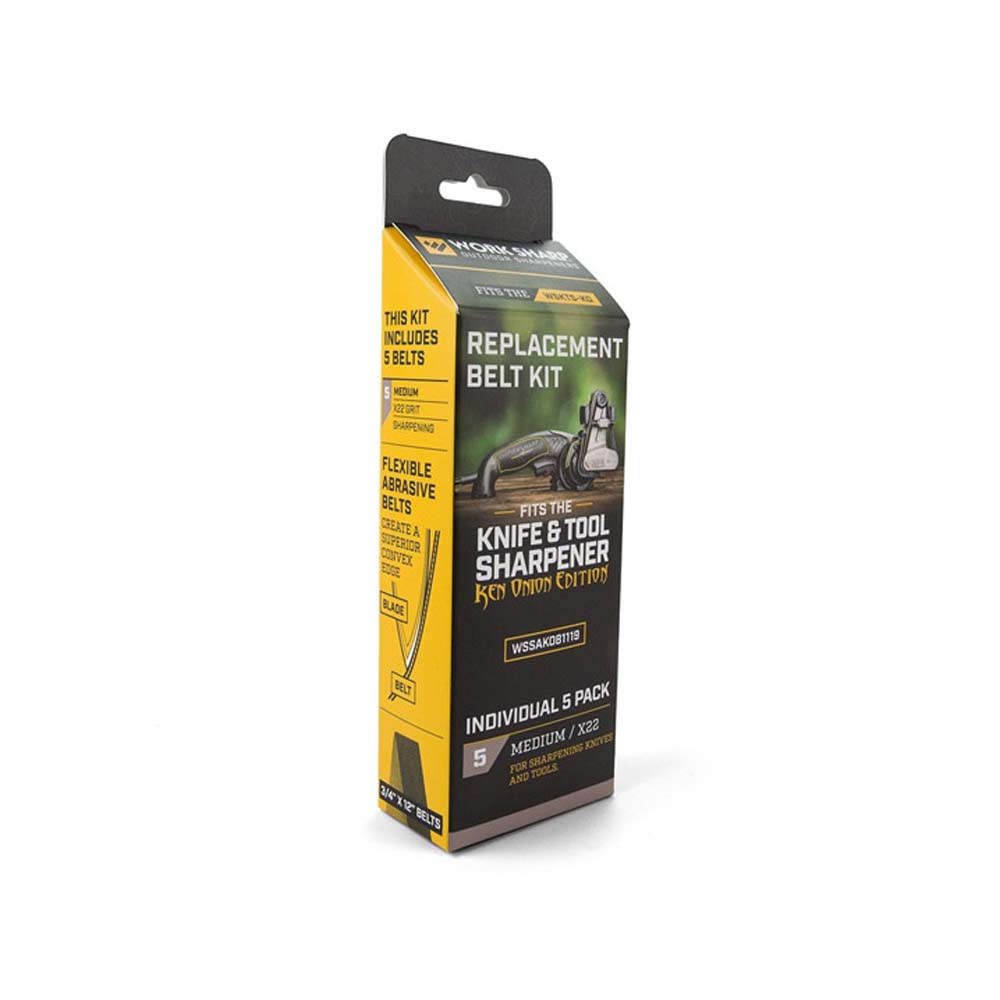 Worksharp Belt Pack 5pc X22 Medium WSKTS-KO