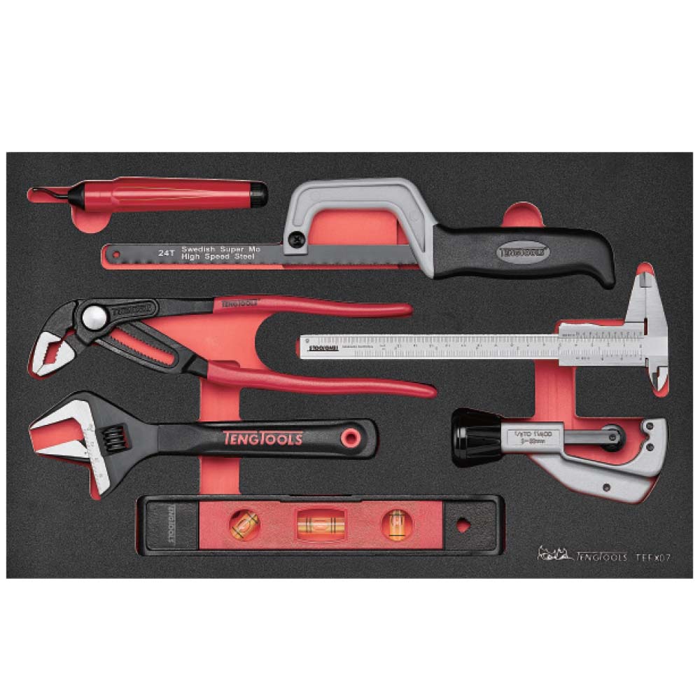 Teng 7Pc Plumbing Tool Set