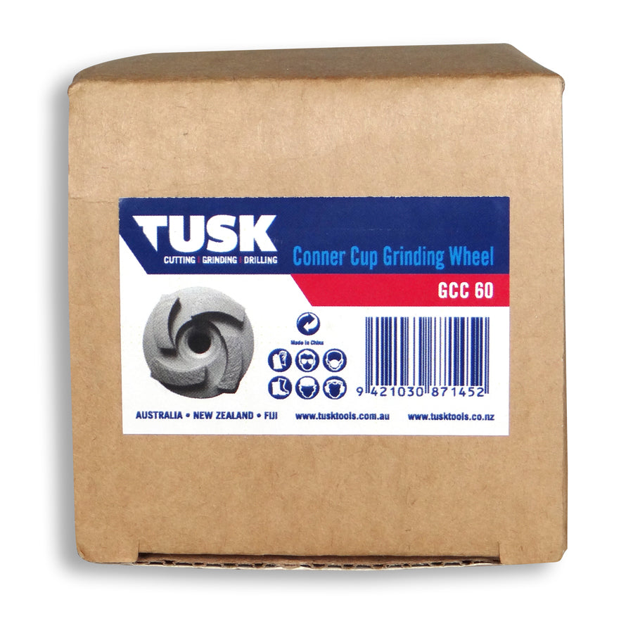 Tusk Conner Cup Grinding Wheel 60Mm X 4T X 5.5Mm X M14, 30/40