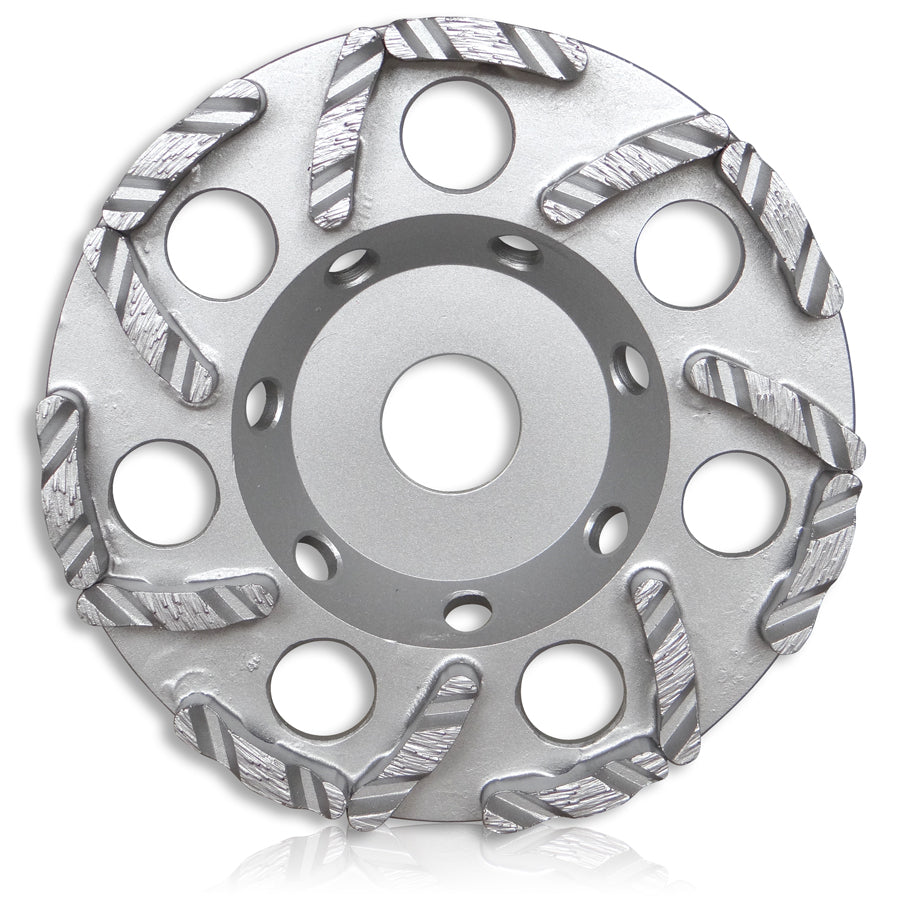 Tusk L Turbo Cup Grinding Wheel - 125 X 8 X 22.23 Fast Bond 30/40