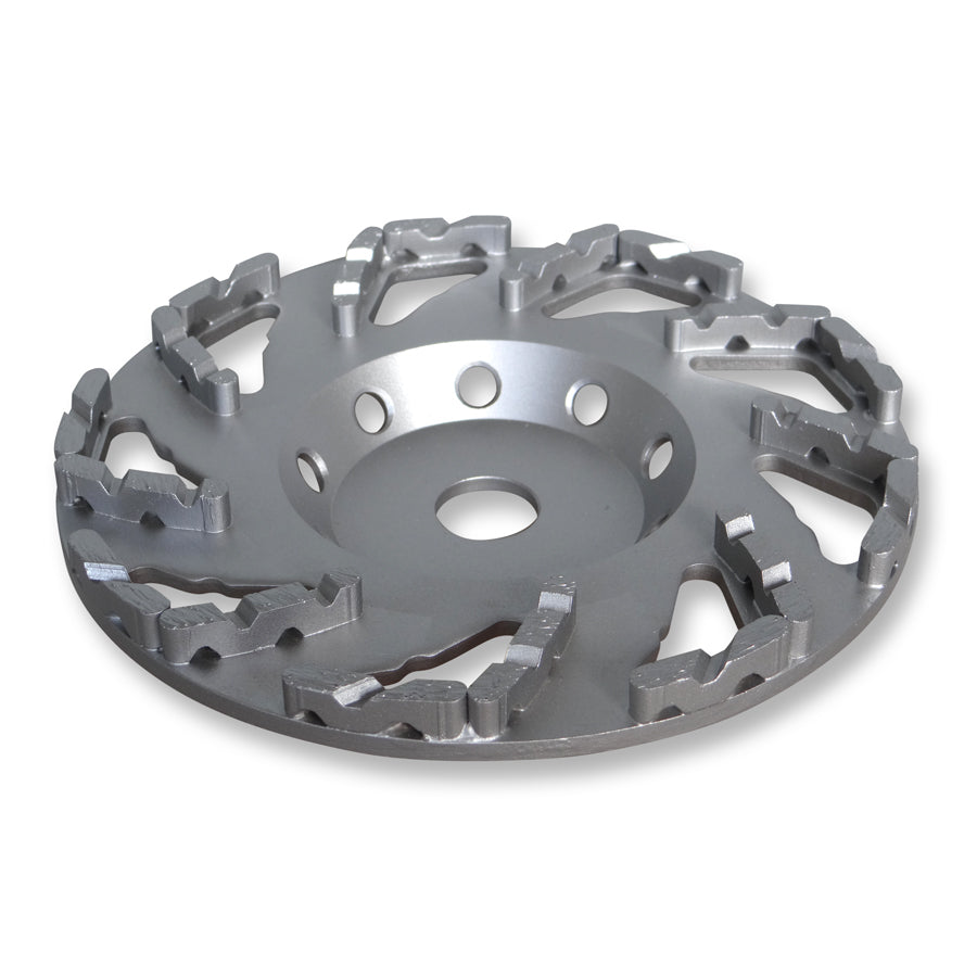 Tusk L Turbo Cup Grinding Wheel - 180 X 8 X 22.23 Fast Bond 30/40