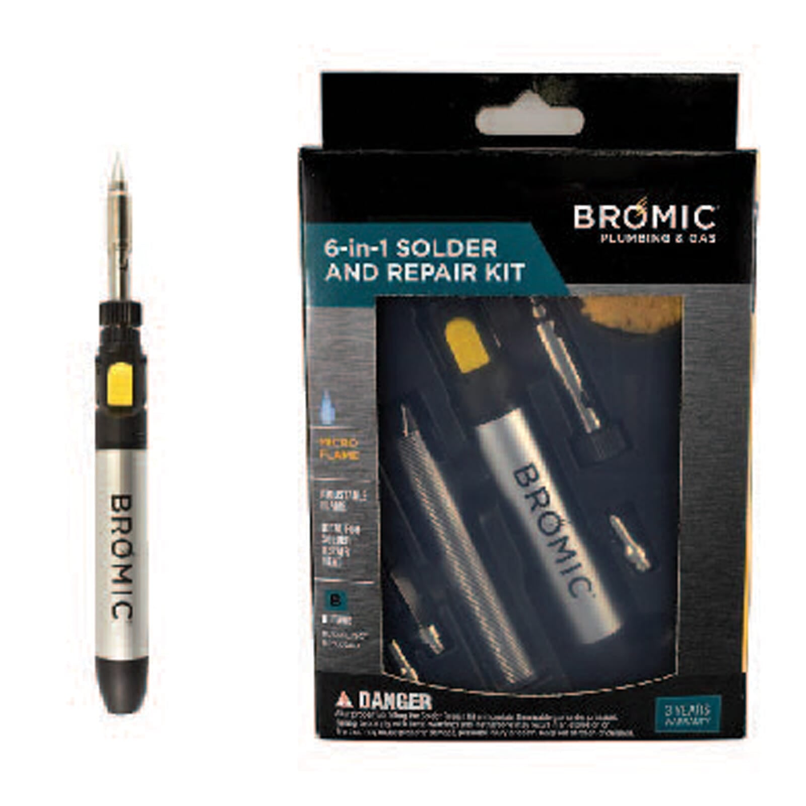 Bromic 6-in-1 Butane Soldering Kit