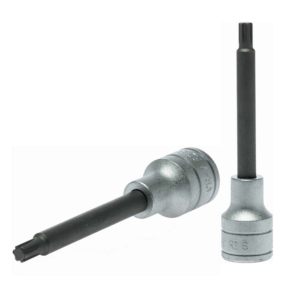 Teng 1/2In Dr. Ril Bit Socket 100Mm (L) - #06
