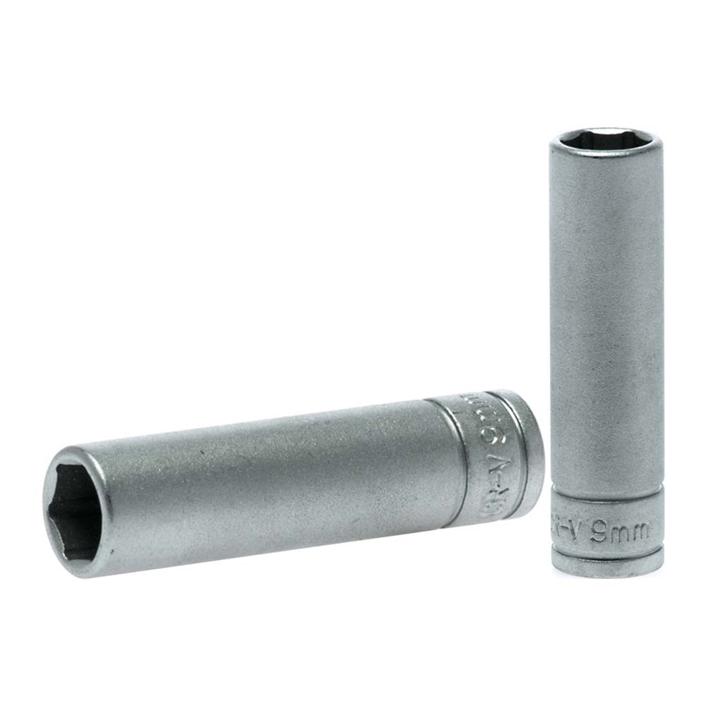 Teng 1/4In Dr. Deep Socket 9Mm