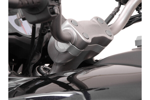 Sw Motech Barrisers Improves Riding Postion For 22Mm Handlebars Increase Height Kawasaki Versys 650