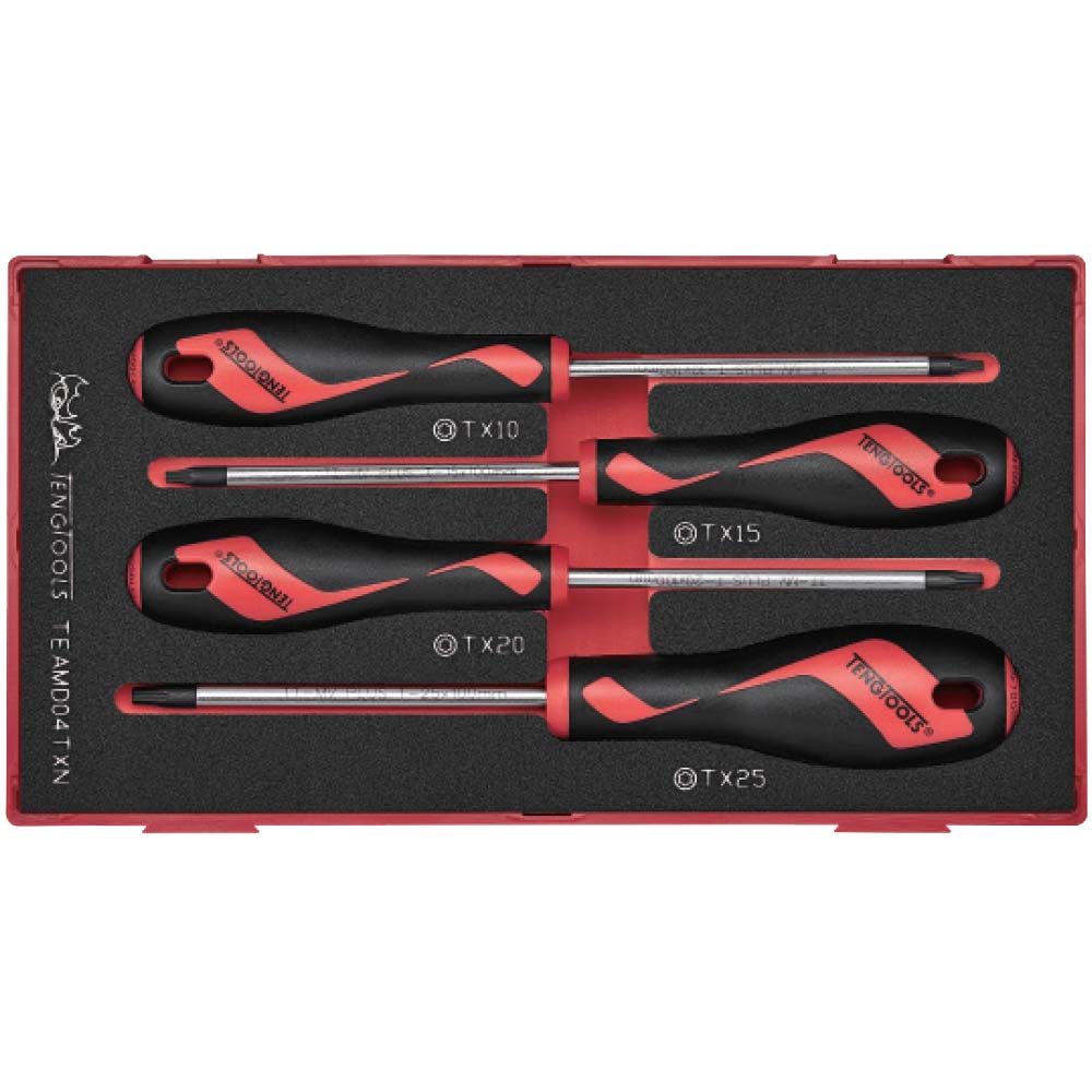 Teng 4Pc Screwdriver Set Tx