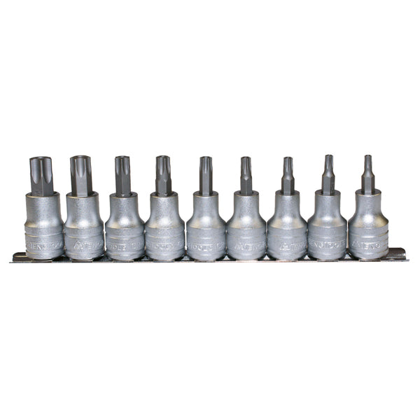Teng 9Pc 1/2In Dr. Tpx Bit Socket Set 20-60