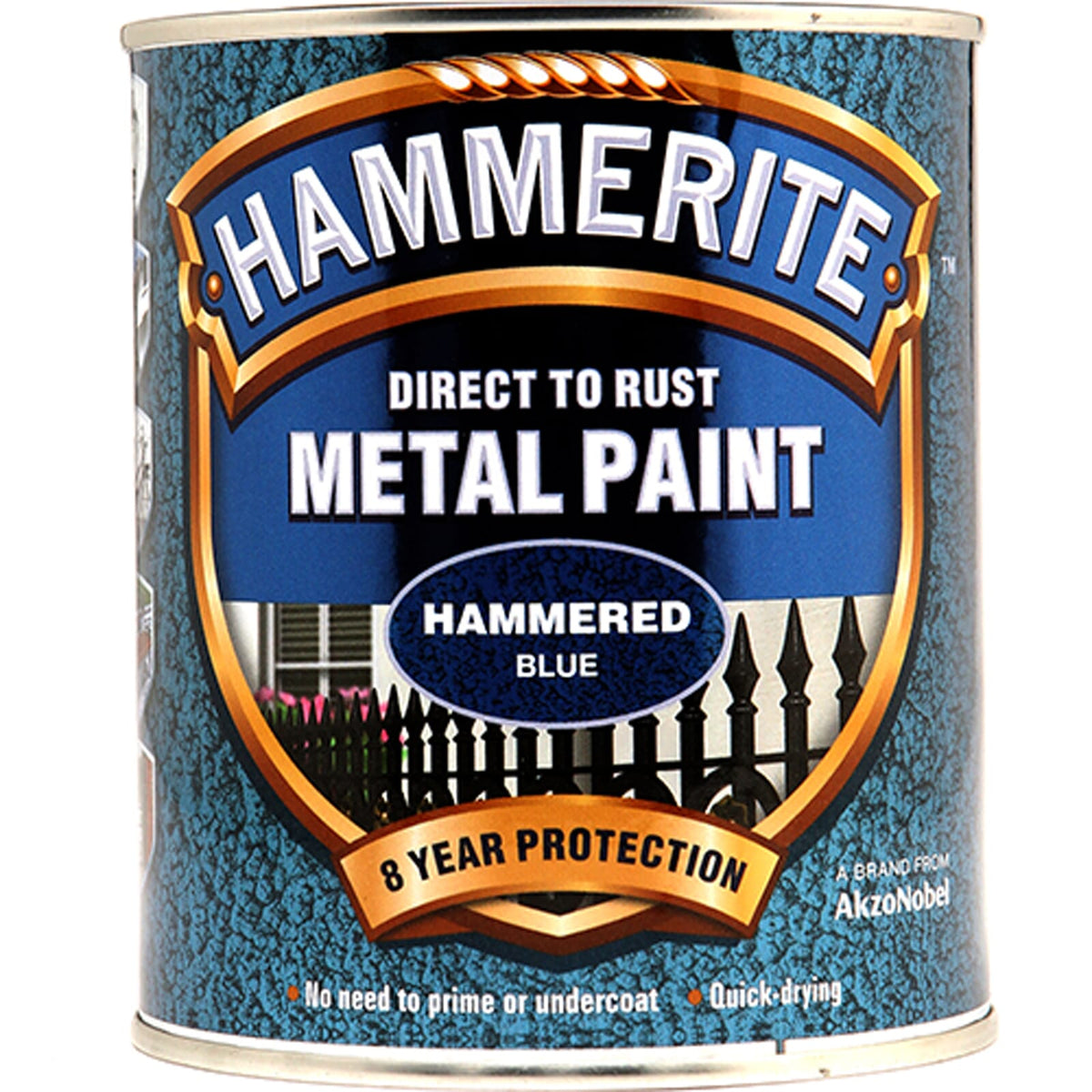 Hammerite Hammered 750 mL Blue
