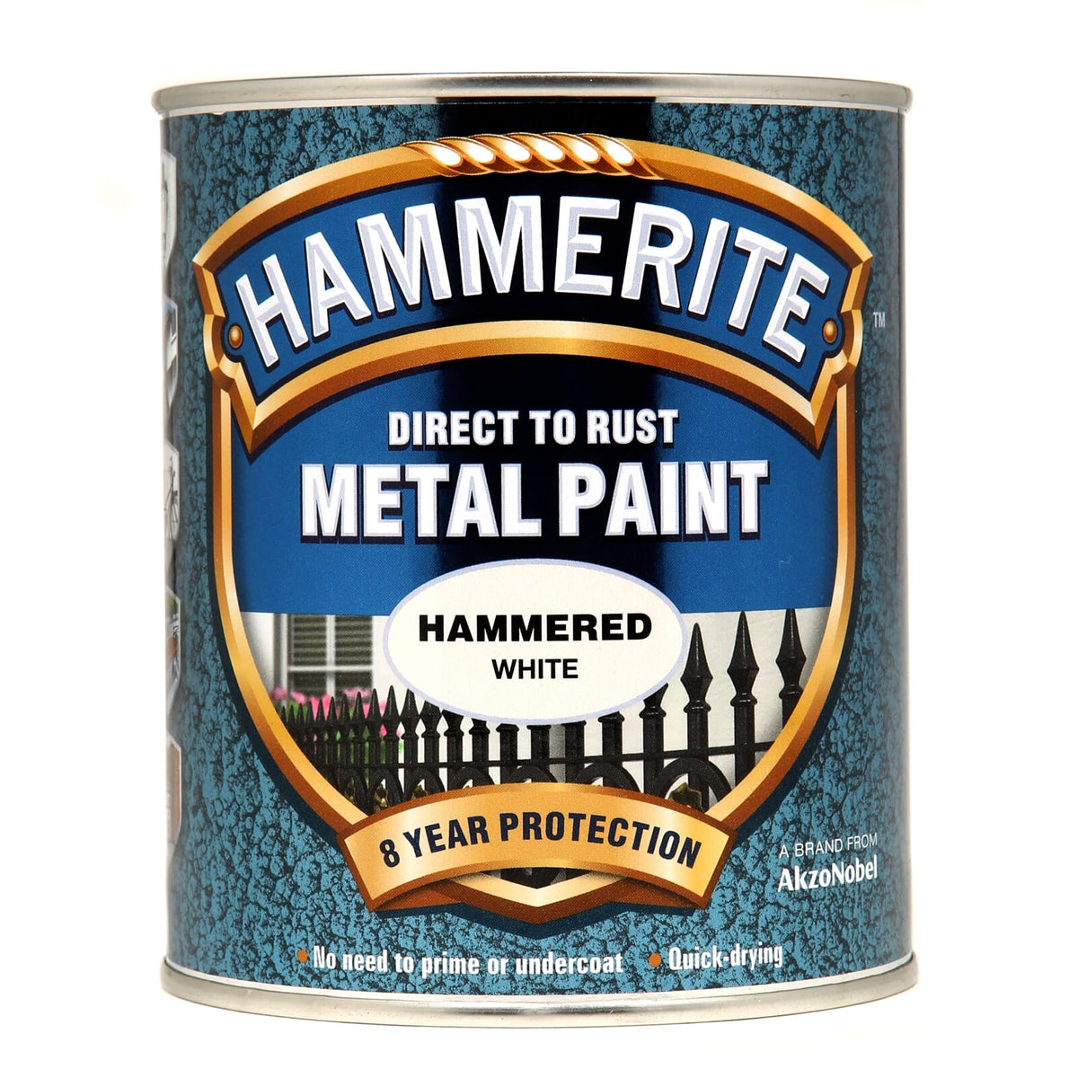 Hammerite Hammered 750 mL White