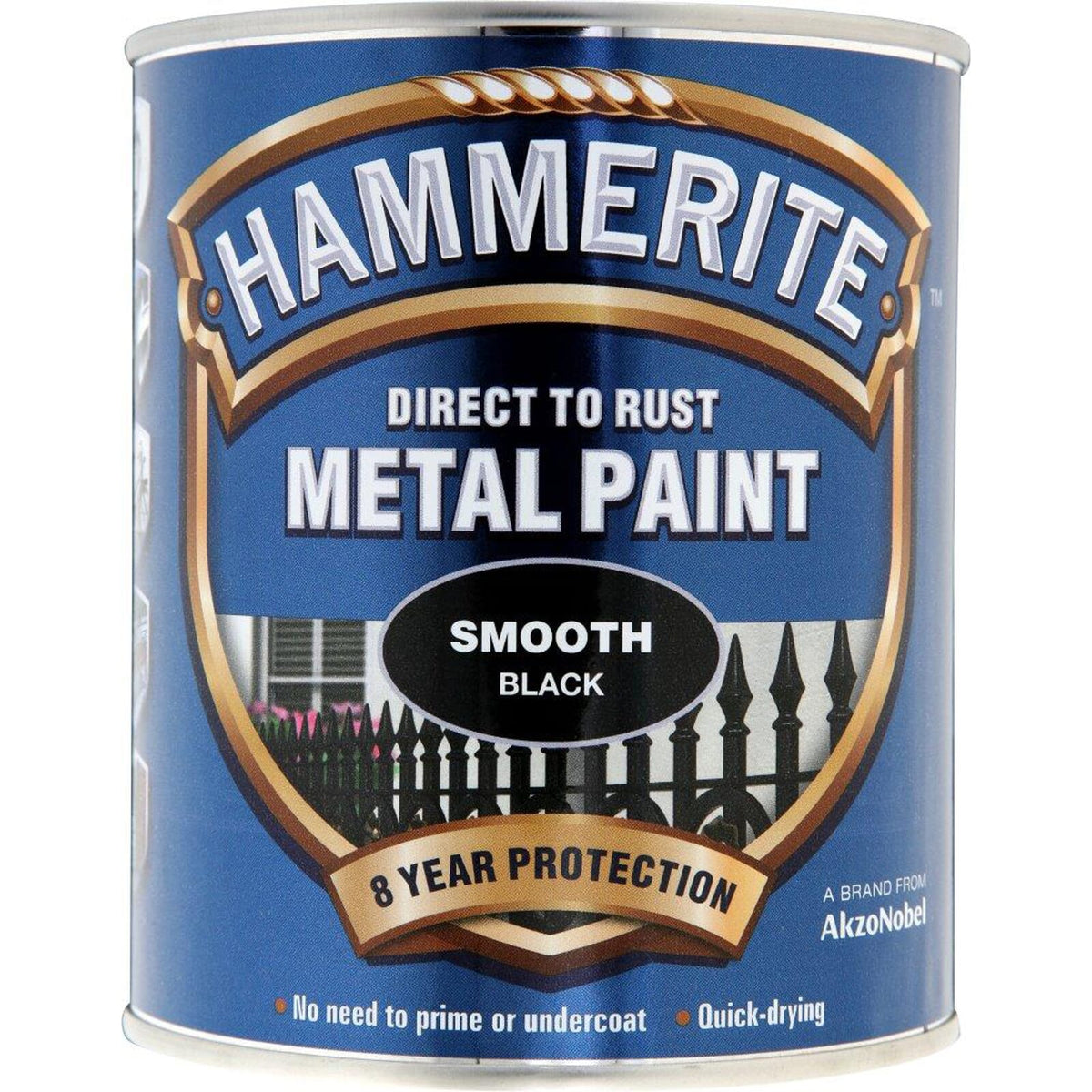 Hammerite Smooth 750 mL Black