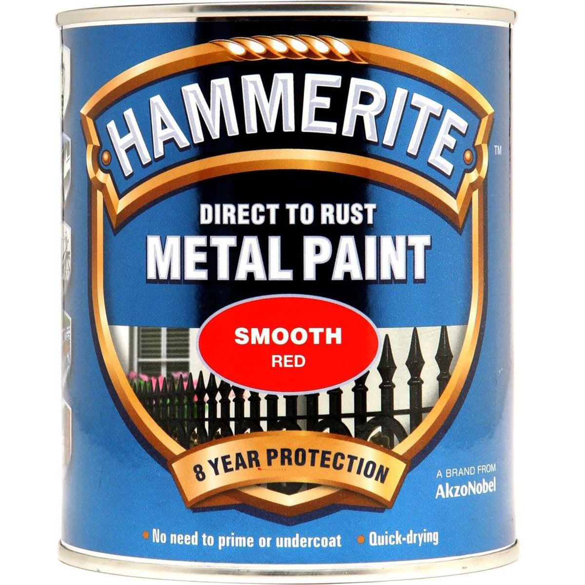 Hammerite Smooth 750 mL Red