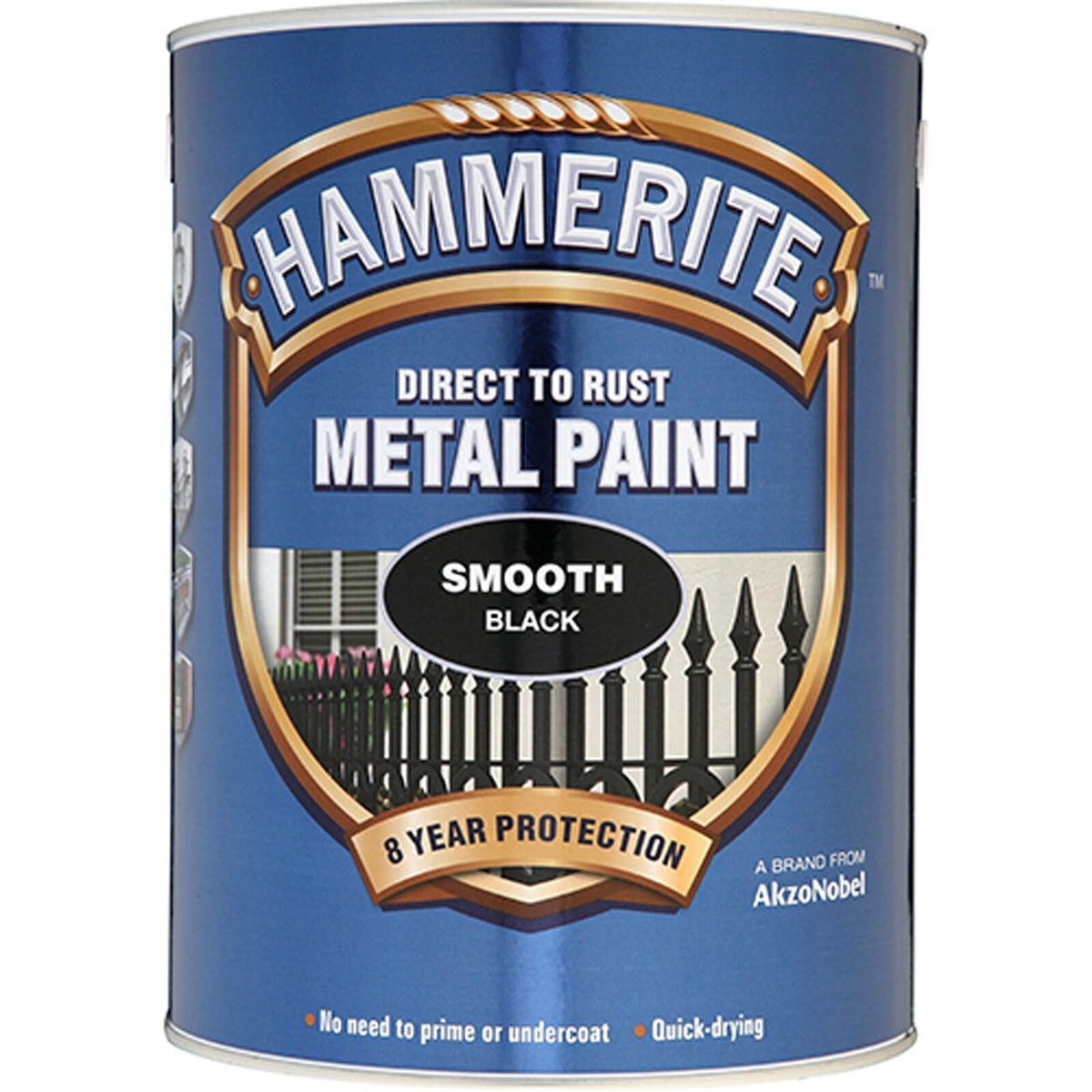 Hammerite Smooth 5 L Black