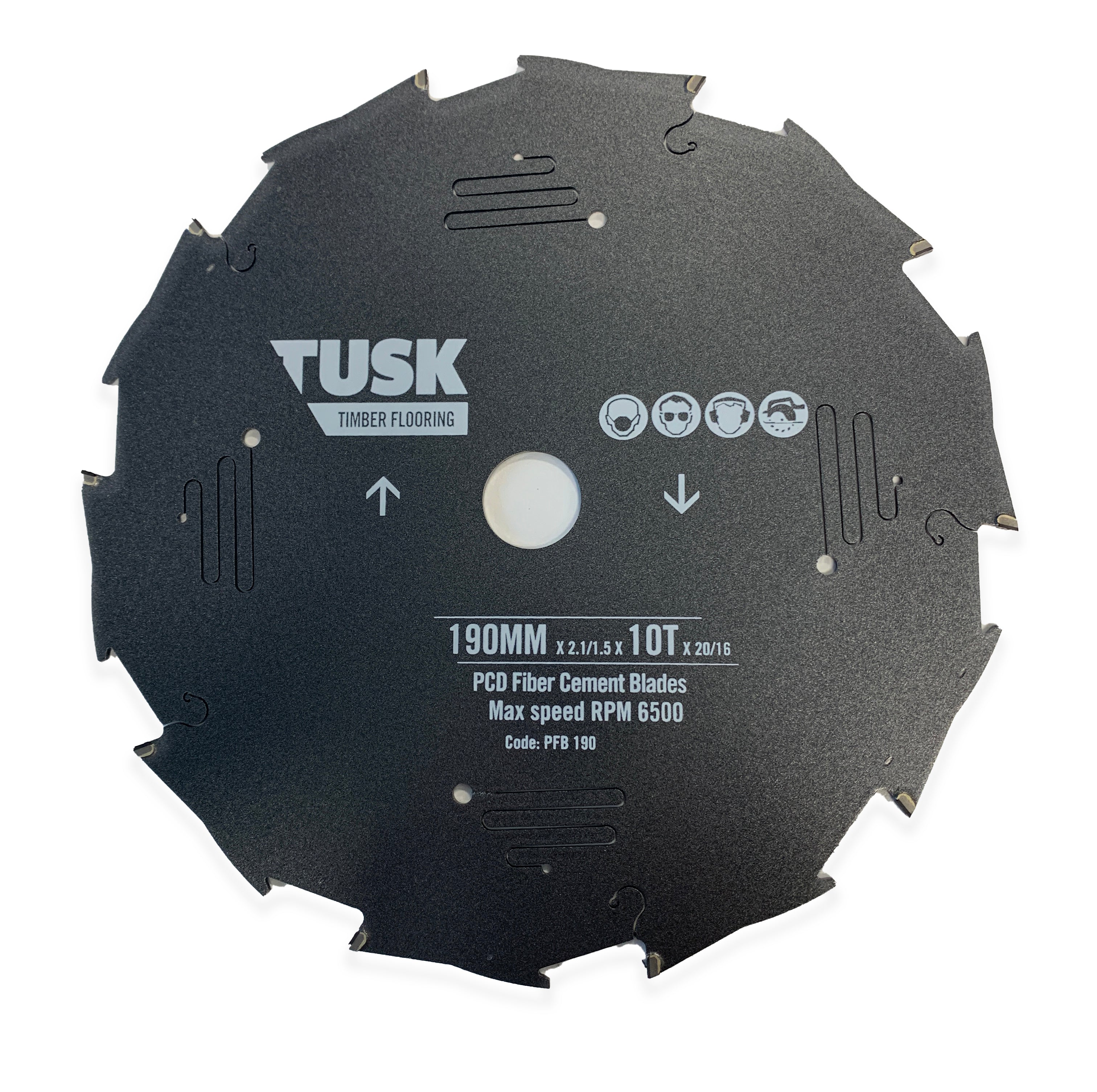 Tusk Pcd Flooring Blade - 190 X 2.1 X 10T X 20(16)