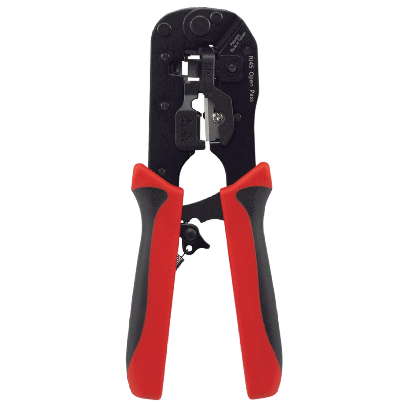 Hanlong HT-580ER Unshielded & Shielded Modular Plug Crimping Tool RJ45 Open-Pass