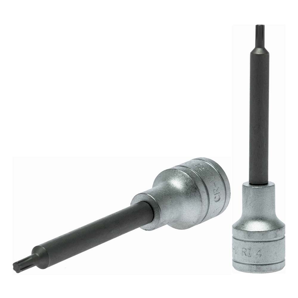 Teng 1/2In Dr. Ril Bit Socket 100Mm (L) - #04