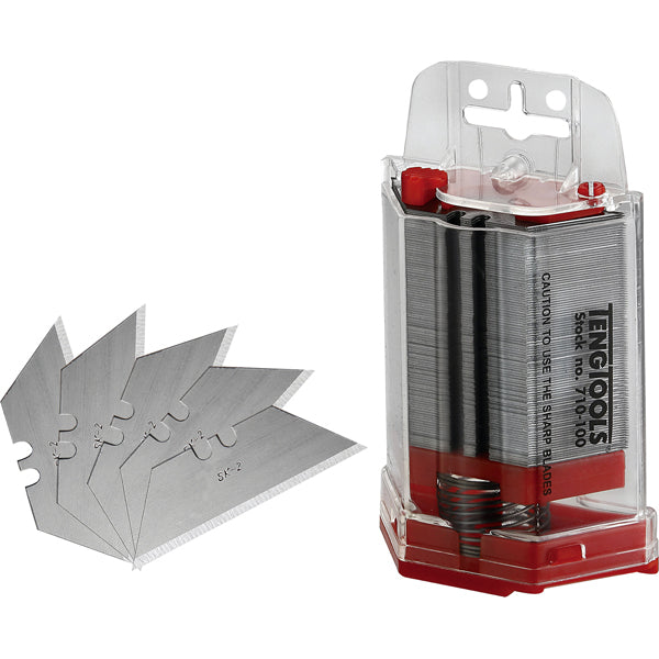 Teng 60Mm Standard Utility Knife Blades - 100Pc