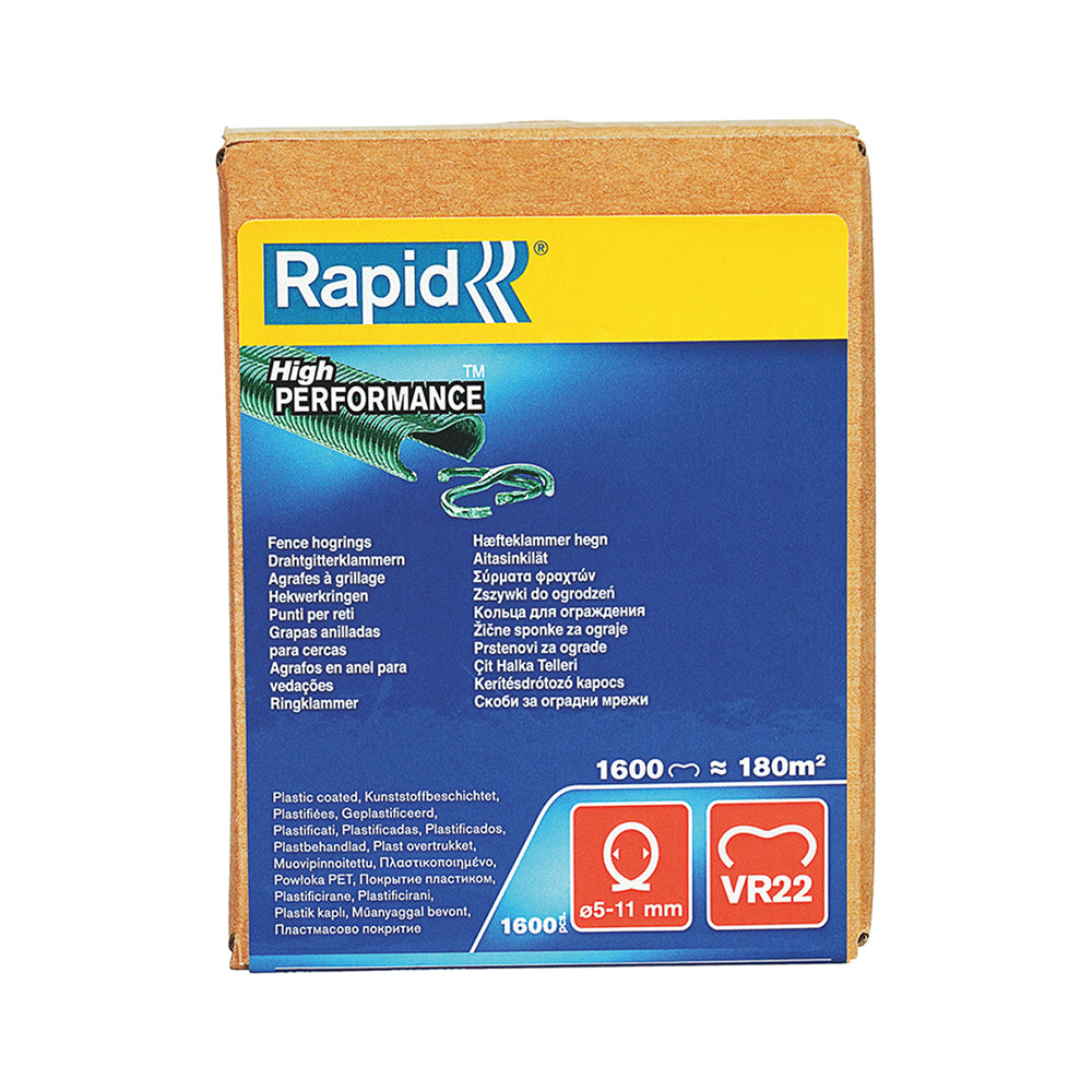 Fence Hog Ring Staples Vr22 Green 1600