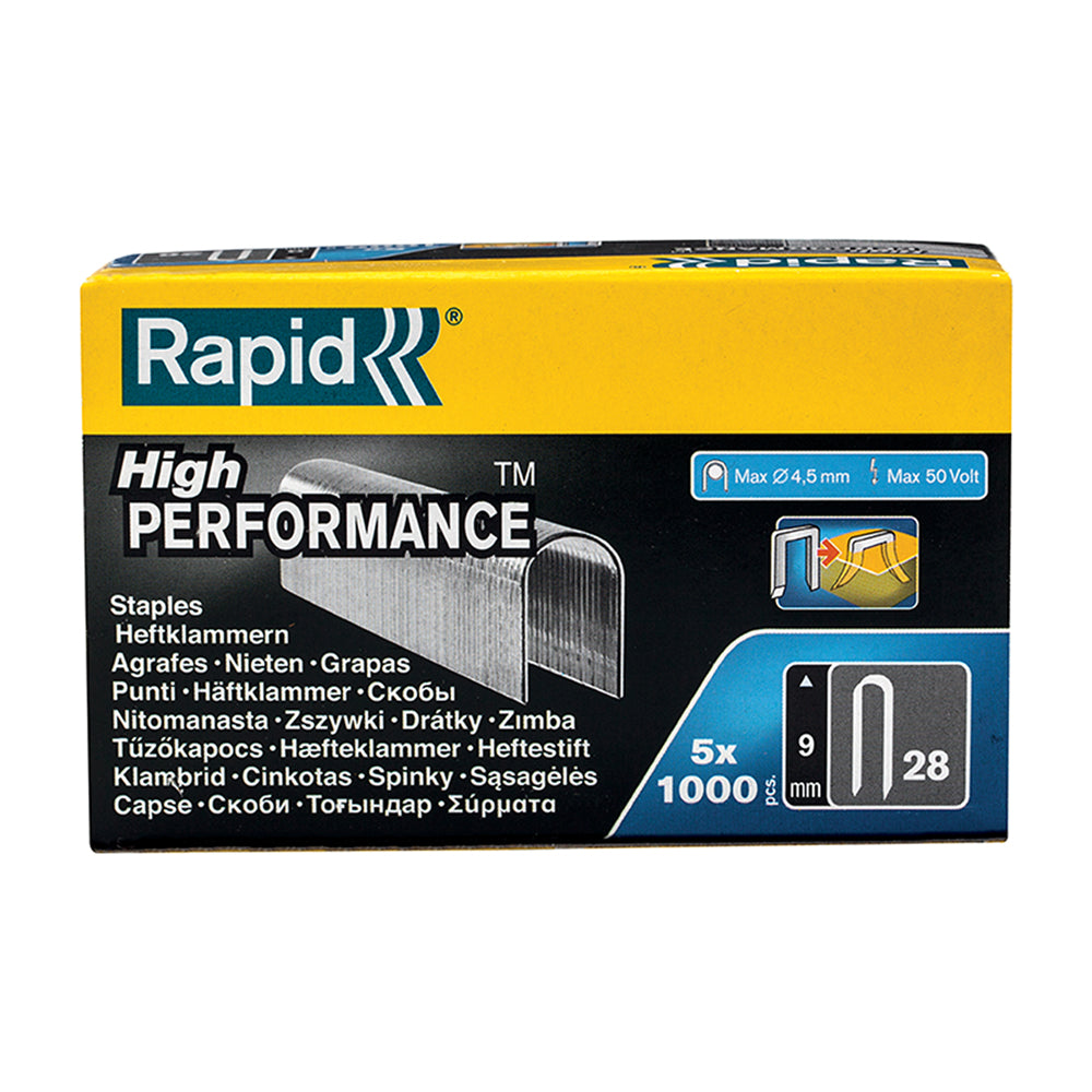 Rapid Staples 28/9 Mini 1K